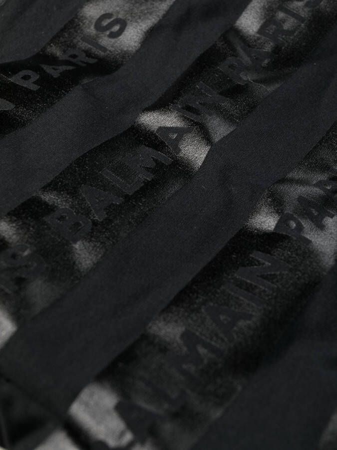 Balmain Badpak met logoprint Zwart