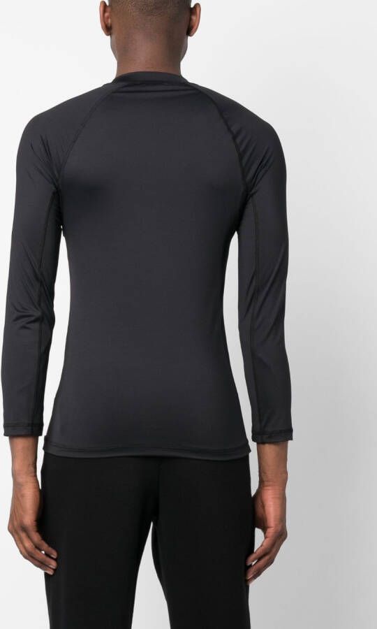 Balmain T-shirt met logoprint Zwart