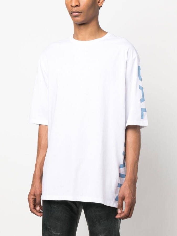 Balmain T-shirt met logoprint Wit