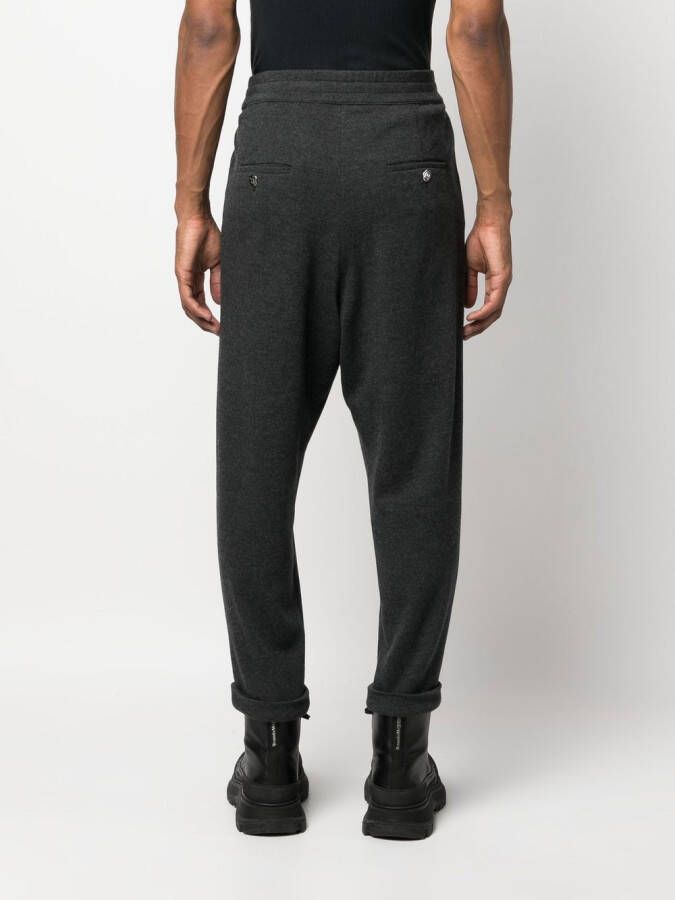 Balmain Broek met trekkoordtaille Grijs