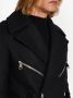Balmain Mantel met dubbele rij knopen Zwart - Thumbnail 5