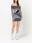 Balmain Mini-jurk met jacquard Zwart - Thumbnail 2