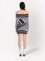 Balmain Mini-jurk met jacquard Zwart - Thumbnail 4