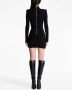 Balmain Mini-jurk met lange mouwen Zwart - Thumbnail 4