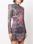 Balmain Mini-jurk met pailletten Blauw - Thumbnail 2