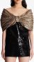 Balmain Mini-jurk met pailletten Zwart - Thumbnail 5