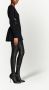 Balmain Pailletten Gebreide Jurk met V-Hals Black Dames - Thumbnail 3