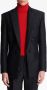 Balmain Satijnen blazer Zwart - Thumbnail 3