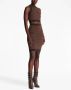 Balmain Top met jacquard Bruin - Thumbnail 3