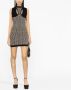 Balmain Mini-jurk met jacquard Beige - Thumbnail 2
