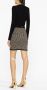 Balmain Mini-rok met jacquard Zwart - Thumbnail 4