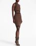 Balmain Mini-rok met jacquard Bruin - Thumbnail 3