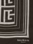 Balmain Sjaal met monogram-patroon Zwart - Thumbnail 6