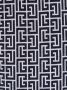 Balmain Sjaal met monogram Blauw - Thumbnail 2