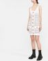 Balmain Mouwloze mini-jurk Wit - Thumbnail 2