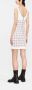Balmain Mouwloze mini-jurk Wit - Thumbnail 3