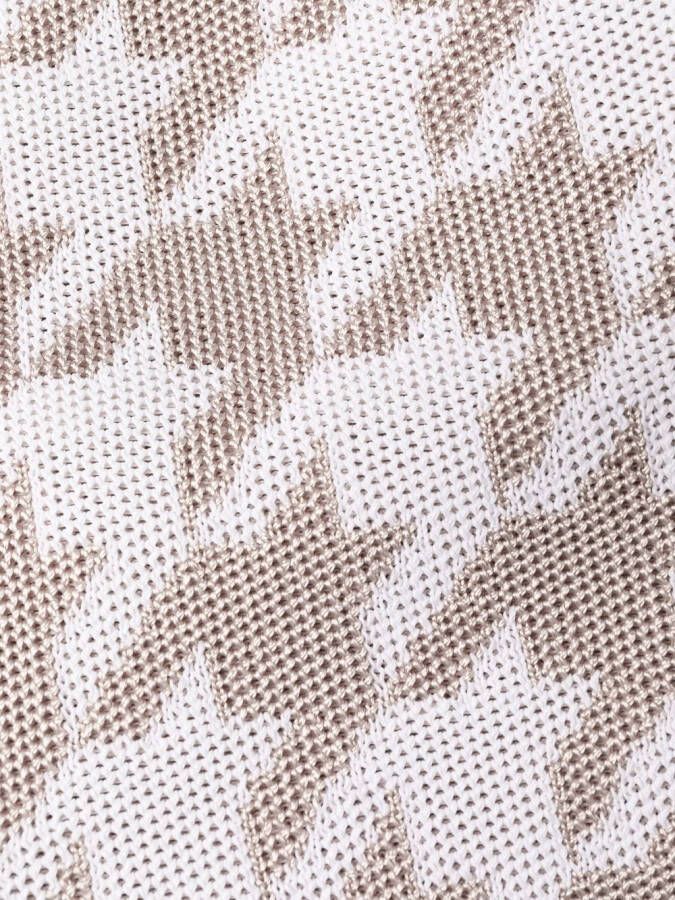 Balmain Mouwloze mini-jurk Wit
