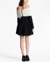 Balmain Off-shoulder mini-jurk Zwart - Thumbnail 4