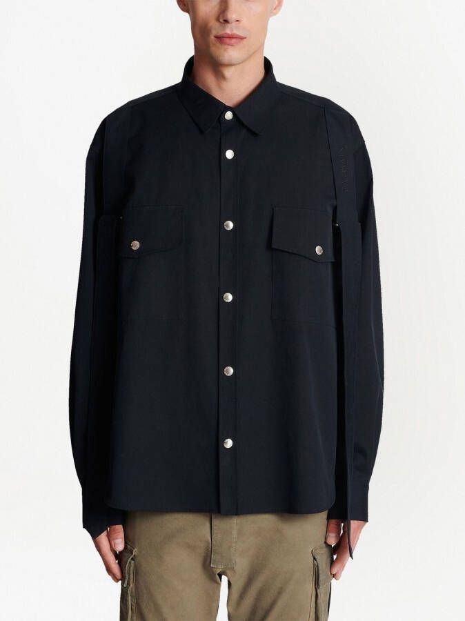 Balmain Overhemden Zwart