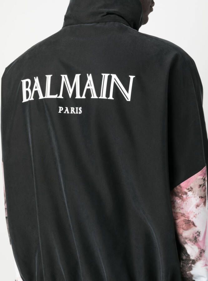 Balmain Jack met pastelprint Zwart