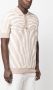 Balmain Poloshirt met zebra jacquard Beige - Thumbnail 3