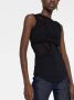 Balmain Tanktop met logoplakkaat Zwart - Thumbnail 3