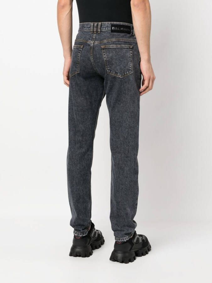 Balmain Straight jeans Zwart
