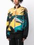 Balmain Bomberjack met grafische print Zwart - Thumbnail 3