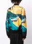 Balmain Bomberjack met grafische print Zwart - Thumbnail 4