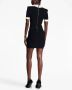 Balmain Ribgebreide mini-jurk Zwart - Thumbnail 4