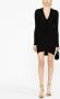 Balmain Midi-jurk met V-hals Zwart - Thumbnail 2