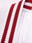 Balmain Ribgebreide kokerjurk Wit - Thumbnail 5