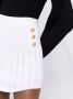Balmain Ribgebreide mini-rok Wit - Thumbnail 3