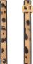Balmain B-Belt in leopard print leather Brown Dames - Thumbnail 2