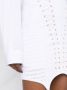 Balmain Rok met veters Wit - Thumbnail 3