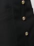 Balmain Rok verfraaid met knoop Zwart - Thumbnail 5