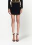 Balmain Gebreide mini-rok verfraaid met knoop Zwart - Thumbnail 3