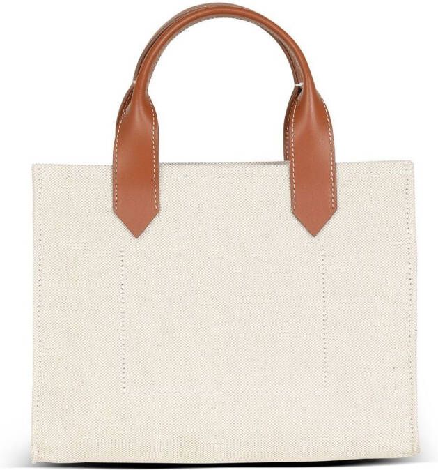 Balmain B-Army kleine shopper Beige