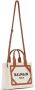 Balmain B-Army kleine shopper Beige - Thumbnail 4