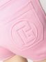 Balmain Shorts met logo-reliëf Roze - Thumbnail 5