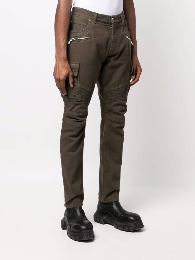 Balmain Skinny broek Groen
