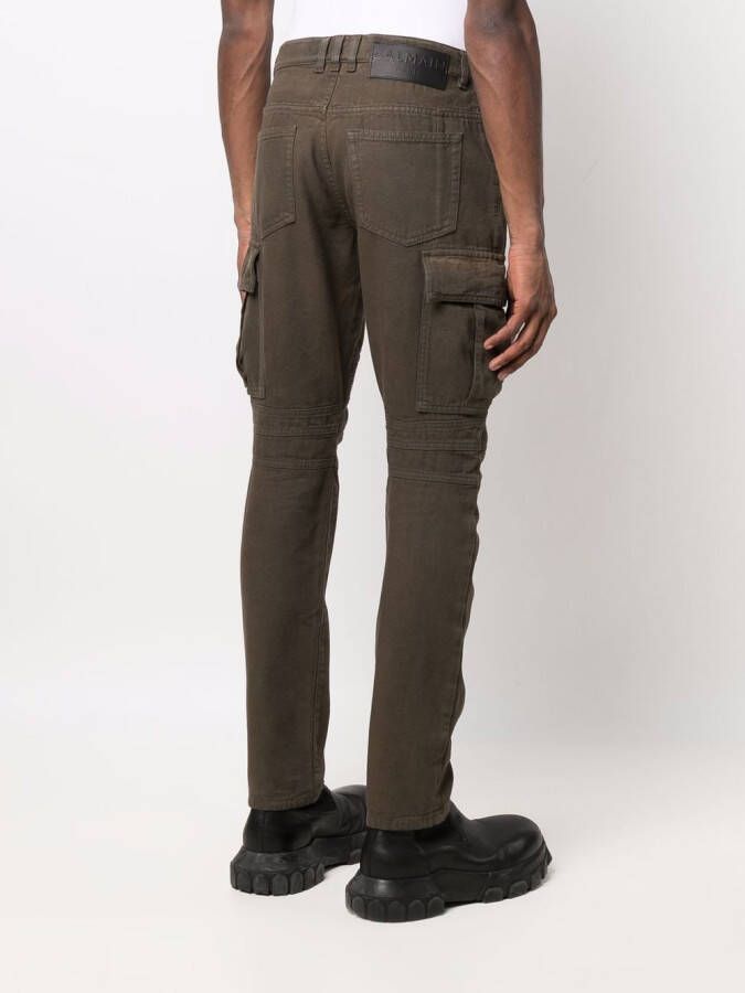 Balmain Skinny broek Groen