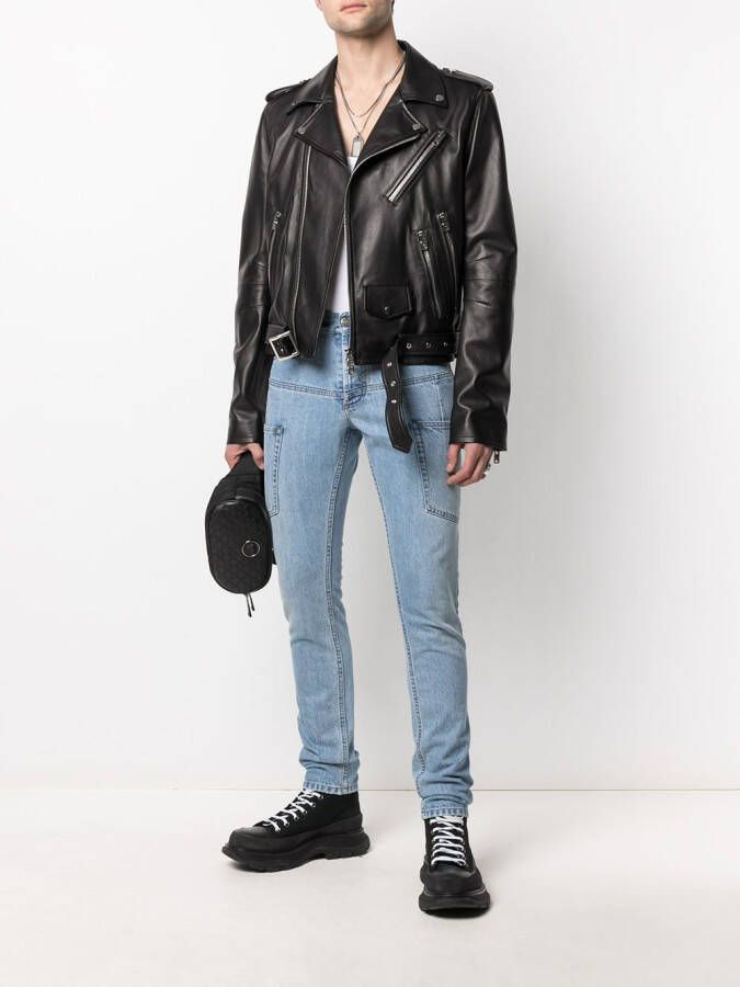 Balmain Skinny jeans Blauw