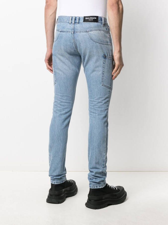 Balmain Skinny jeans Blauw