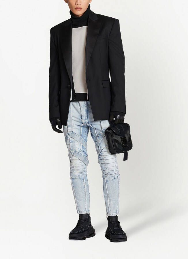 Balmain Slim-fit jeans Blauw