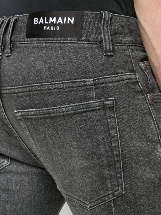 Balmain Slim-fit jeans Zwart
