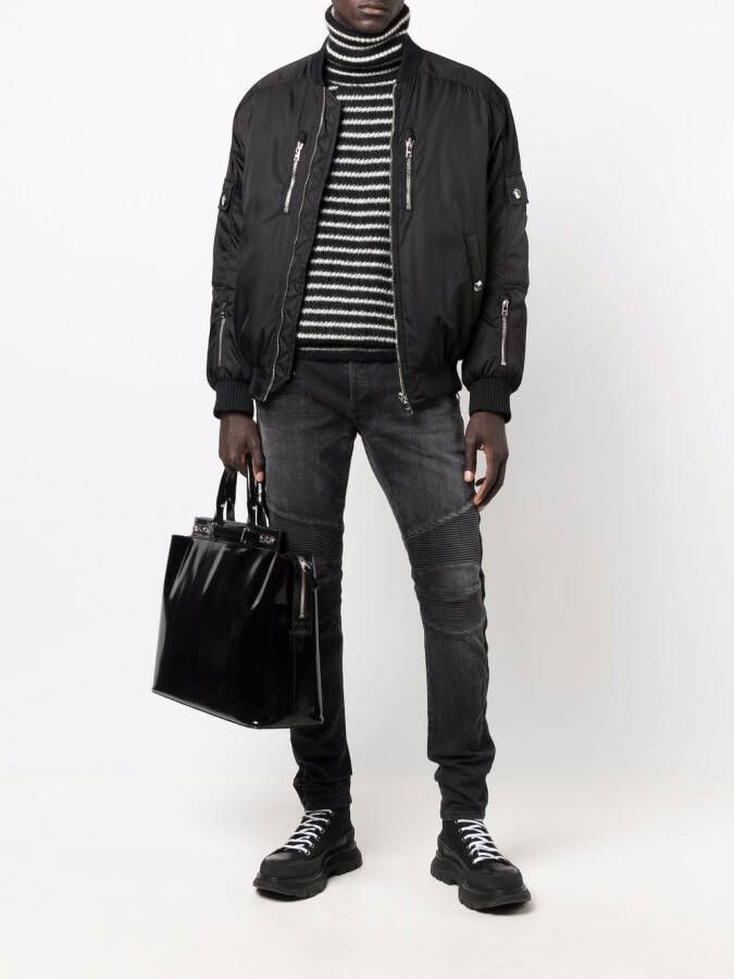 Balmain Slim-fit jeans Zwart