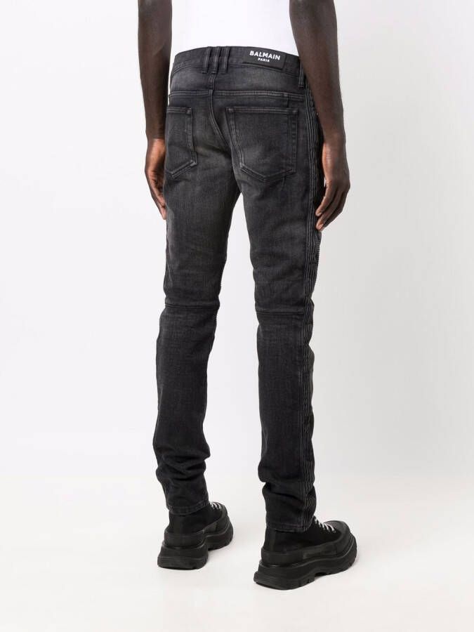 Balmain Slim-fit jeans Zwart