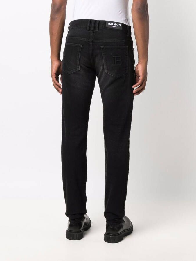 Balmain Slim-fit jeans Zwart