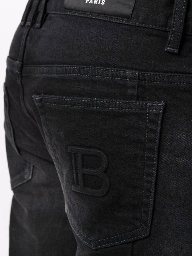 Balmain Slim-fit jeans Zwart